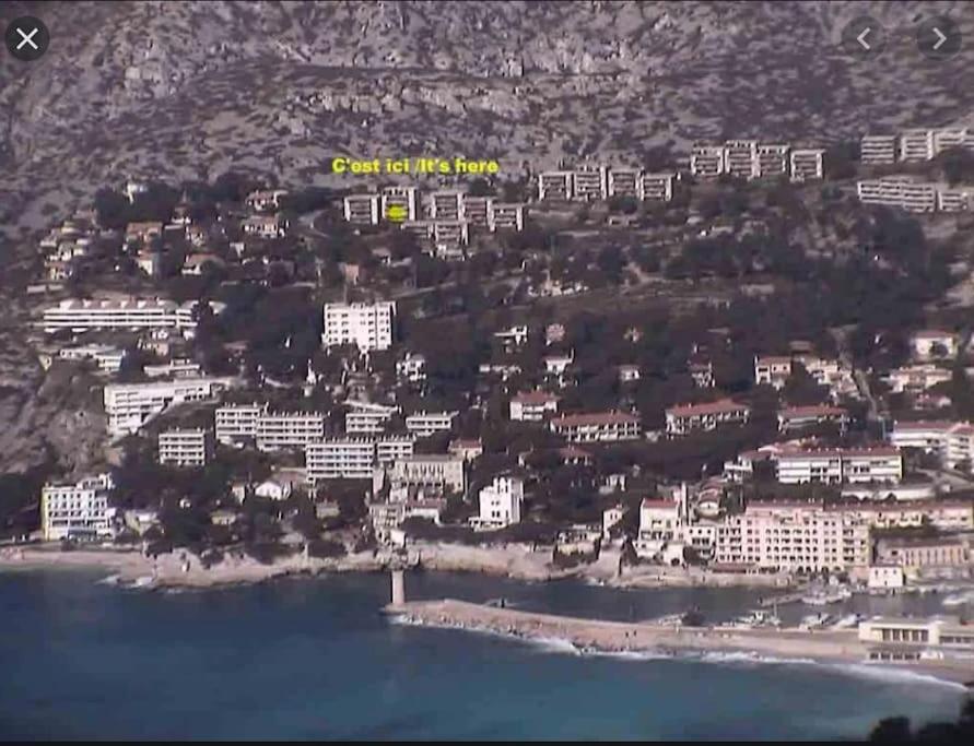 Studio Renove Avec Vue Magique Cassis Exteriér fotografie